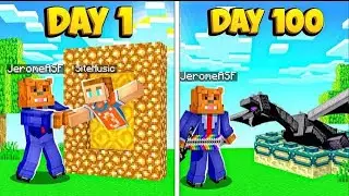 I Survived 100 INSANE Days In Ancient Minecraft Dimensions