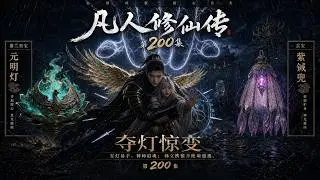 Mortal Cultivating Immortality 《凡人修仙传》AI自制第200集：夺灯惊变 GTPimage2+seedance2.0制作！