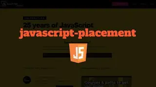 Adding JavaScript to an HTML Webpage