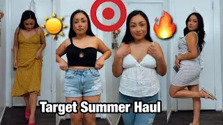 SHOP WITH ME AT TARGET! TARGET SUMMER CLOTHING HAUL☀️🎯