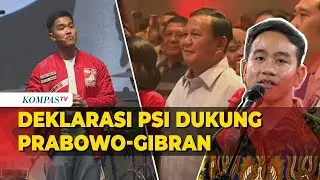 Pidato Ketum PSI Kaesang di Deklarasi Dukungan Untuk Prabowo-Gibran