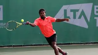 I Played Against a Top 100 ATP Tennis Pro!!