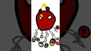 Russian to Ussr countryball #germany #poland #russia #puppet