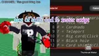 roblox arceus x fe xester script