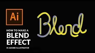 How To Make A Blend Effect in Adobe Illustrator