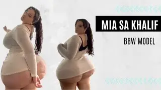 Miaa Sa Khalif Plussize Model🔥🍑 #bbw #ssbbw #bio #beautyqueen