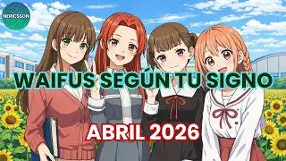[Loquendo] Waifus Según Tu Signo Zodiacal (Abril 2026)