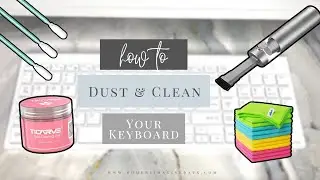 How To Clean Your Keyboard (& Remove Stuck Debris From Under Keys)