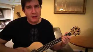 Dont Let Me Down by The Beatles on baritone ukulele [with tab]