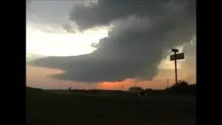 Cute Supercell near Woodward, OK