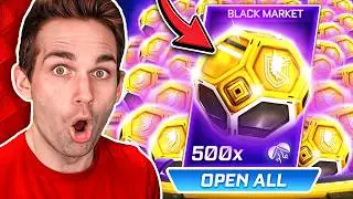 MY BIGGEST ROCKET LEAGUE DROP OPENING EVER! (No Snakeskin Decals)