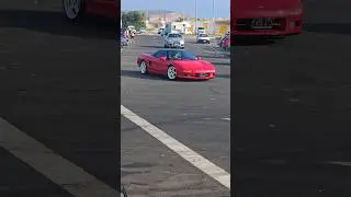 Honda NSX NA1 riding on  Work Meister S1 set of wheels