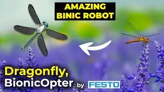 Dragonfly, BionicOpter by Festo | Amazing Bionic Robot!