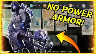 [Fallout 76] - Heavy Gunner without the Armor?!