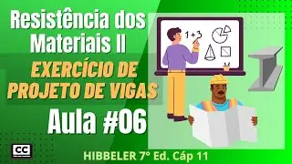 Resistência dos Materiais II - Exercícios de Projeto de Vigas HIBBELER - Aula #06