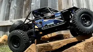 Axial RR10 Bomber Maiden on Backyard Course