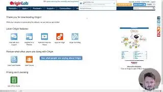 Origin Tutorial 1: Downloading OriginLab & First Graph
