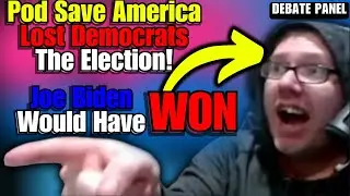 LEFTIST IN-FIGHTING on CRAZY Debate Panel Over Election & Joe Biden