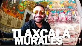 HERMOSOS MURALES DE TLAXCALA que te cuentan la historia de su fundación