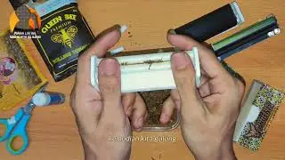 cara melinting menggunakan hand roll dengan benar