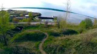 Обзор трассы кросс кантри ,гора 