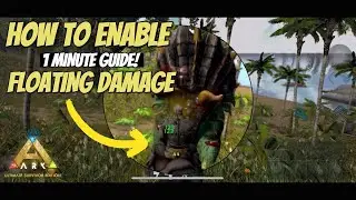 How to ENABLE FLOATING DAMAGE in ARK MOBILE REVAMP | ARK Ultimate Mobile Edition #ark #howto #damage