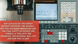 How to take Tool offsets in hindi in vmc machine