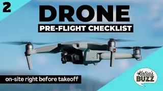 2 Drone Pre Flight Checklist On Site Right Before Takeoff
