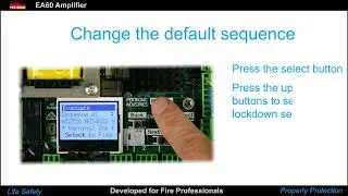 Change the EA60 amplifier default sequence sound