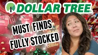 DOLLAR TREE is Stocking Up with Holiday & NEW Finds