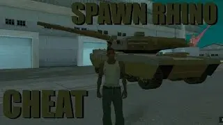 Grand Theft Auto  San Andreas Cheats Pc - Spawn Rhino