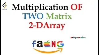 Matrix Multiplication Program | Java | Array