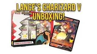 Lance's Charizard V Celebrations Collection Unboxing!