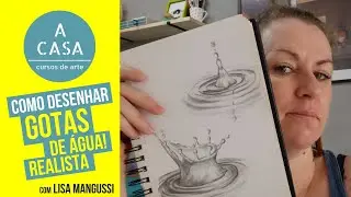 Como Desenhar Gotas de Água Realista