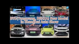 BYD Models in Shanghai Auto Show