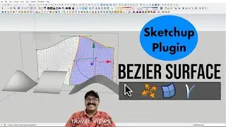 Bezier Surface Sketchup #sketchup