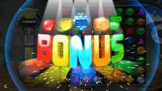 Bejeweled Twist//45 Gems Cleared In One Move (+Fruit Bonus)
