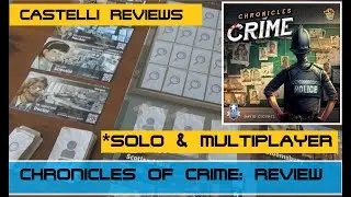 Chronicles of Crime (No Spoilers): Why I don't like it Multiplayer!
