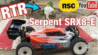 ⚡️SERPENT SRX8E 4x4 TT RTR en 4S - GREG DECOUVRE LE CIRCUIT AVEC SA SERPENT SUPER SOLIDE  !⚡️⚡️