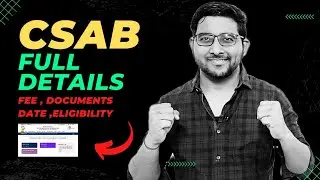 Csab 2022 Full Details | JOSAA Counselling cutoff | Documents , Fees , Eligibility , Date | Jee Main