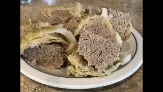 Stuffed Cabbage with Horseradish Sauce