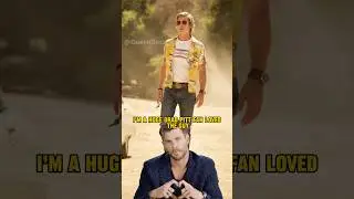 Chris Hemsworth Reveals He’s a Massive Brad Pitt Fan 😮 #ChrisHemsworth #shorts