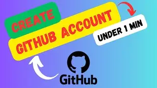 Create Github Account Under 1 Minute