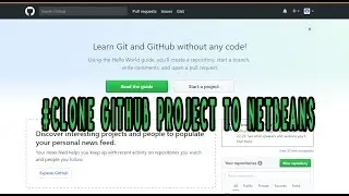 CLONE GITHUB PROJECT TO NETBEANS
