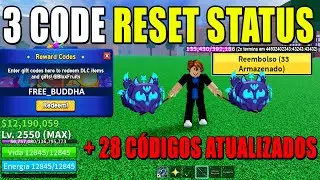 NOVO CÓDIGO DE RESET STATUS + 28 CÓDIGOS DE EXP E BELI DO BLOX FRUITS - blox fruit codes