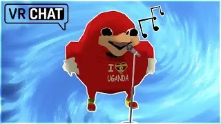 [VRChat] UGANDAN KNUCKLES KARAOKE NIGHT! (HE'S ACTUALLY GOOD!)
