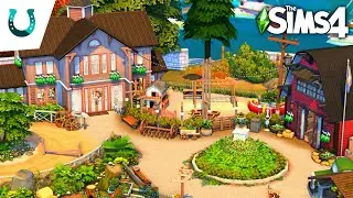 Horse Ranch 🐴 | Sims 4 No CC Speedbuild | The Sims 4 Speed Build | 