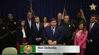 Governor DeSantis news conference @ PCSO, April 1, 2022