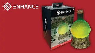 ENHANCE Tabletop Sorcerer's Potion Light | Unboxing and Setup Instructions