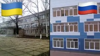Mariupol schools in Ukraine/in Russia